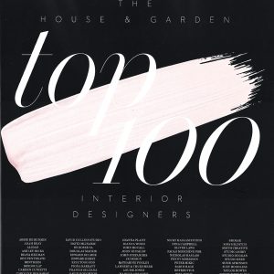 House & Garden<br>Top 100 Interior Designers<br>June 2018