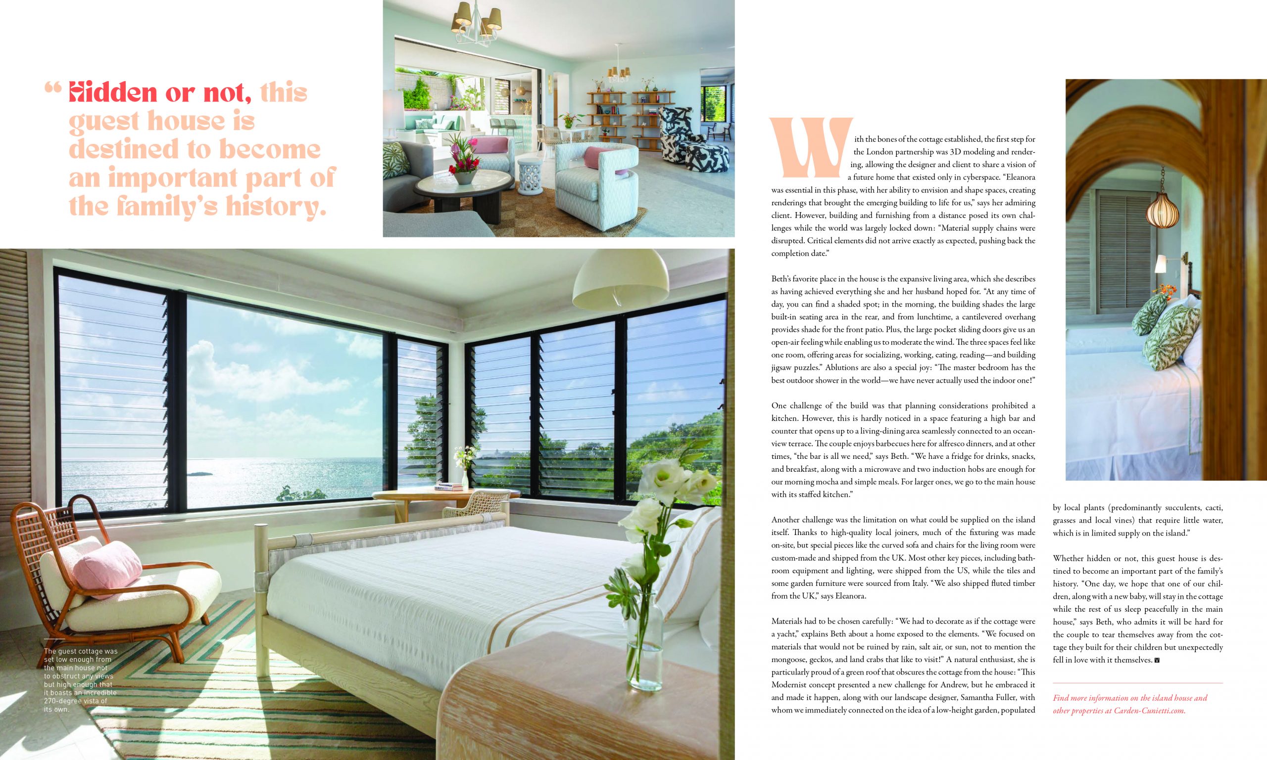La Vie MagazineFrom Guest House toBest HouseMarch 2025
